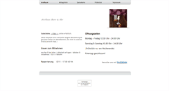 Desktop Screenshot of dreiraumbistro.de